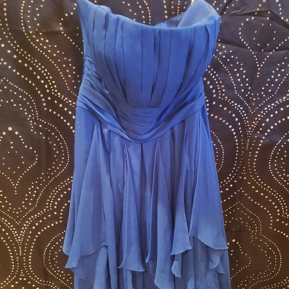 Blue wedding  party dress